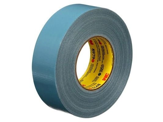 3M 8979, Blå, Maskering, Polyeten, Gummi, 17%, 93 ° C, 0,64 N/mm2