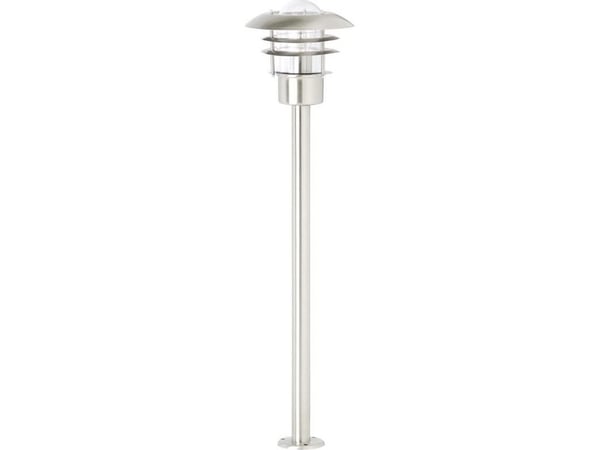 Brilliant 45785/82 Terrence Ulkoilman lattiavalaisin LED (RGB) E27 60 W Ruostumaton teräs