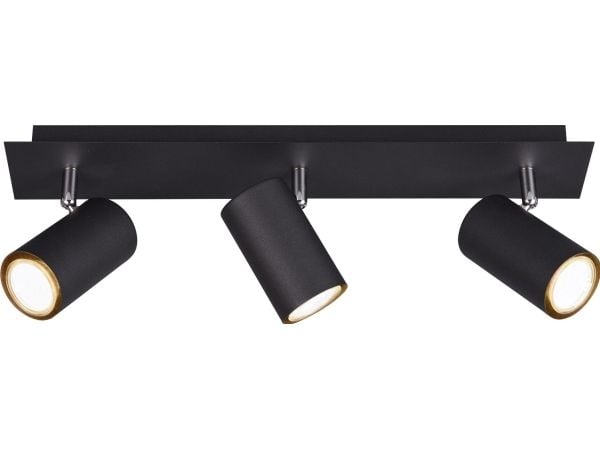 Taklampe Trio Spot sort Trio MARLEY 802400332