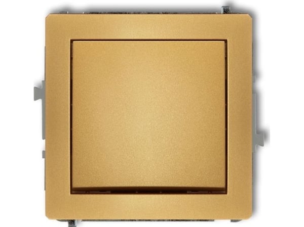 Karlik 29DWP-4.1, Tryckknappsbrytare, Guld, IP20, IP44, 250 V, 10 A