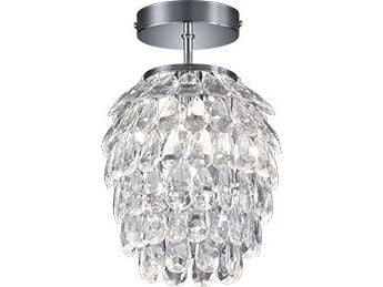Trio taklampe Transparent taklampe for et lavt rom Trio RL PETTY R60451006