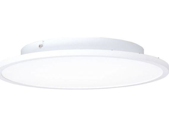 Brilliant metall taklampe hvit LED-panel moderne Brilliant Buffi G96884A85