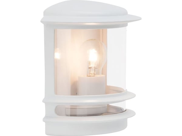 Brilliant Hollywood 47880/05 utendørs vegglampe spare-/LED (RGB) E27 60 W hvit