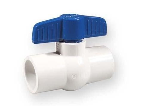 Nibco Pyöreä hana 1/2 Kv 602 - 005 Pvc