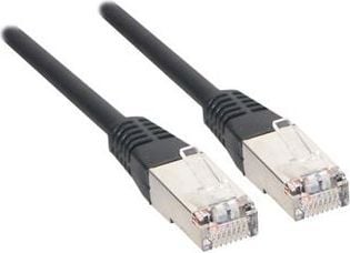 RNS® patchkabel med låsebeskyttelse, Cat. 6, S/FTP, PiMF, PVC, 250MHz, sort, 30 m, Good Connections (8060-300S)
