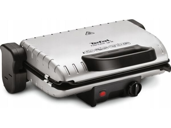 Tefal Minute Grill GC2050, Musta, Hopea, Alumiini, Suorakulmainen, Parila, 300 x 170 mm, 1600 W