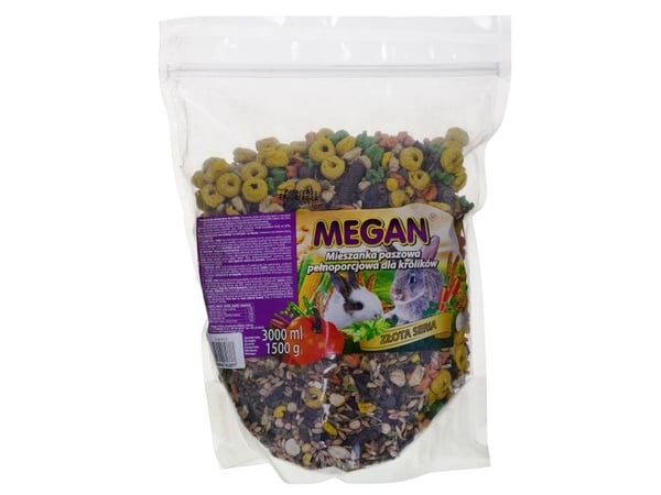 Megan doypack Karma för kaniner 3 L
