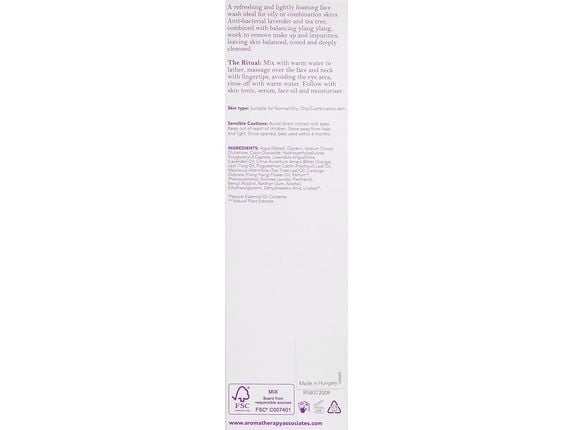 Aromatherapy Associates Mattifying, Cleansing Lotion för ansiktet 200 ml