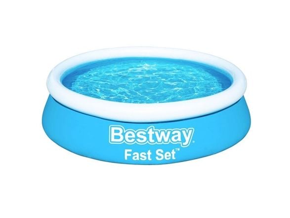 Bestway 57392, 940 l, Uppblåsbar pool, Barn, Blå, 3,03 kg