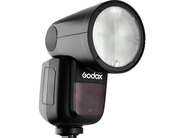 Godox V1S, 1,5 s, 32 kanaler, 530 g, Kompakt blits