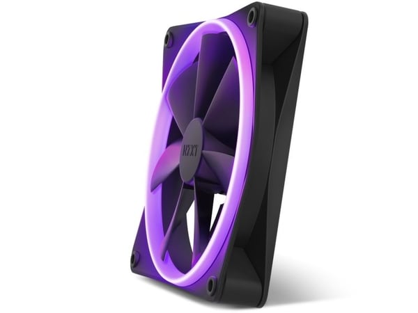 NZXT F Series F140 RGB - Innsats med vifte - 140 mm - matt svart