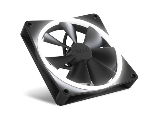 NZXT F Series F140 RGB - Innsats med vifte - 140 mm - matt svart