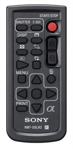 Sony RMT-DSLR2 - Fjärrkontroll för kamera - infraröd - för Cinema Line ILME-FX3; a6300; a6500; a7 III; a7R III; a7R IV; a7s III; a9; a9 II; a99 II