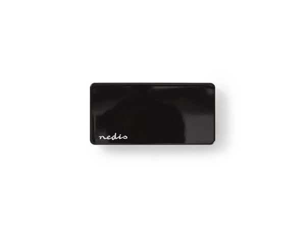 Nedis UHUBU3420BK - Hub - 4 x SuperSpeed USB 3.0 - stasjonær