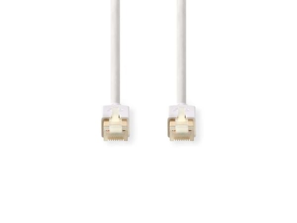 Nedis - Koblingskabel - RJ-45 (hann) til RJ-45 (hann) - 20 m - SFTP - CAT 6 - hvit