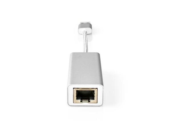 Nedis CCTB61950AL02, Langallinen, USB, Ethernet, 1000 Mbit/s, Valkoinen