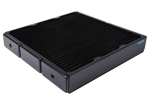Alphacool 14391, Kjøleribbe, Stål, Sort, 378 mm, 360 mm, 65 mm