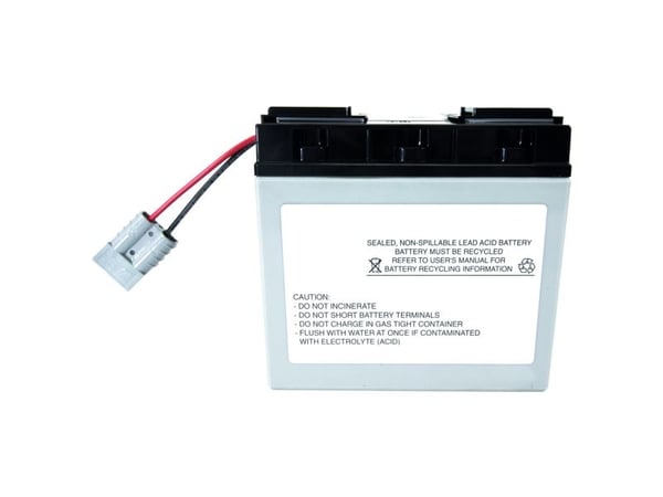 Origin Storage - UPS-batteri - 1 x batteri - ventilregulert blysyre (VRLA) - 2-cellers - svart, grå