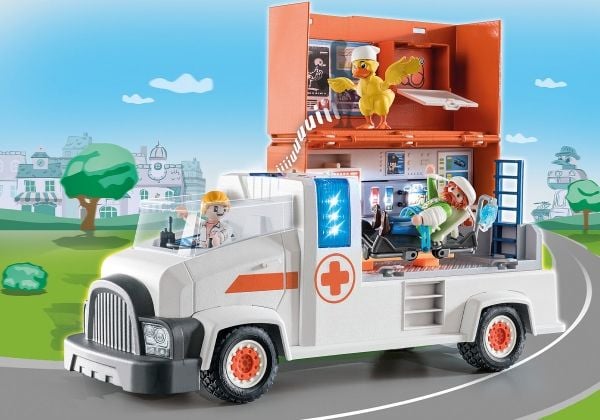 Playmobil Duck On Call 70913, Ambulanse, 3 år, Plast, Flerfarget