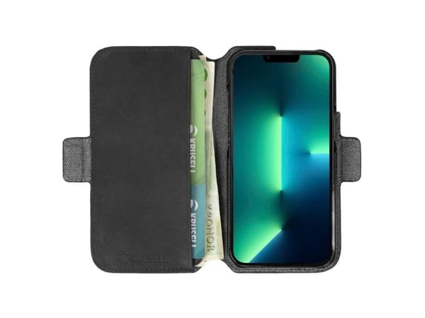 Krusell 62396, Lompakkokotelo, Apple, iPhone 13 Pro Max, 17 cm (6.7"), Musta