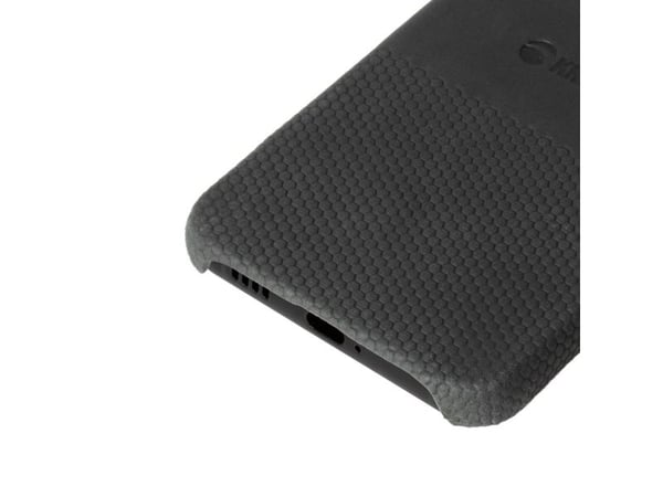 Krusell - Baksidedeksel for mobiltelefon - polykarbonat, kulær - årgangssvart - for Samsung Galaxy S22+
