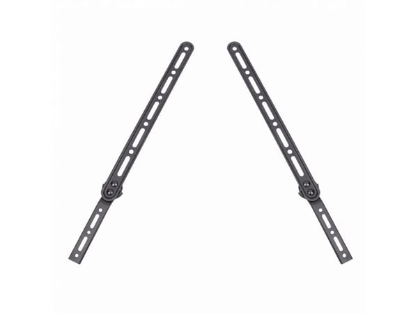 SBOX SB 41, TV-brakett, Vegg, 15 kg, Stål, Sort, 75 x 75,600 x 400 mm, 51 cm