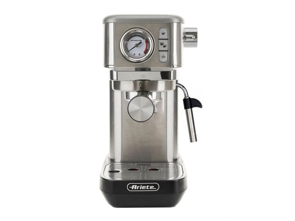 Ariete 1381 - Kaffemaskin med melkeskummer - 15 bar - sølv