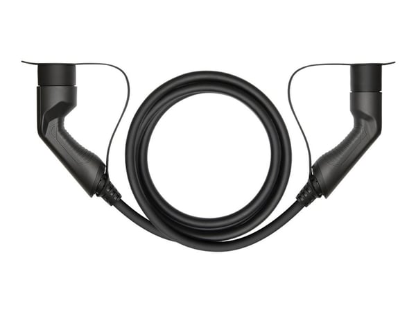 DELTACO e-Charge EV-latauskaapeli tyyppi 2 -pistoke - 16A - Jopa 11 kW - 3 metrin pituinen