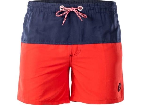 AquaWave badeshorts/svømmebukser herre Drakon rød-marine str. XXL