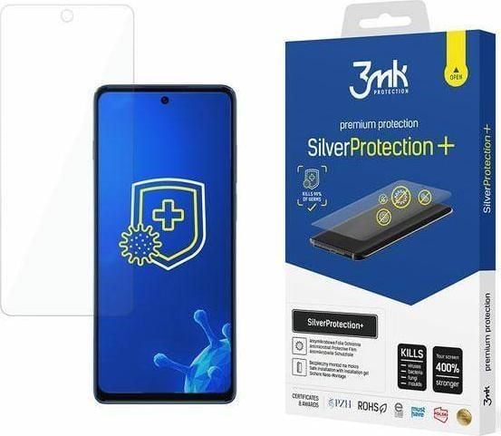 Alexander 3mk Silver Protect+ til Motorola Moto G200 5G antibakteriell våtmontert folie
