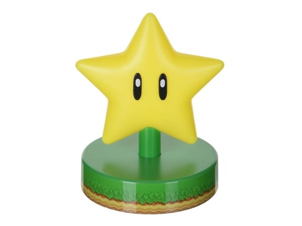 SUPER MARIO - ŚWIECĄCA FIGUR SUPER STJERNE