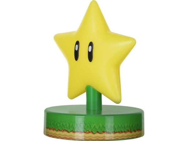 SUPER MARIO - ŚWIECĄCA FIGUR SUPER STJERNE