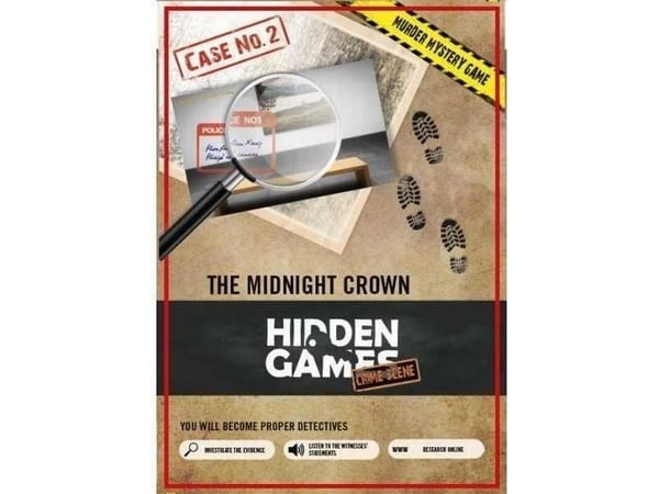 Hidden Industries Hidden Games Crime Scene: Case 2 – The Midnight Crown