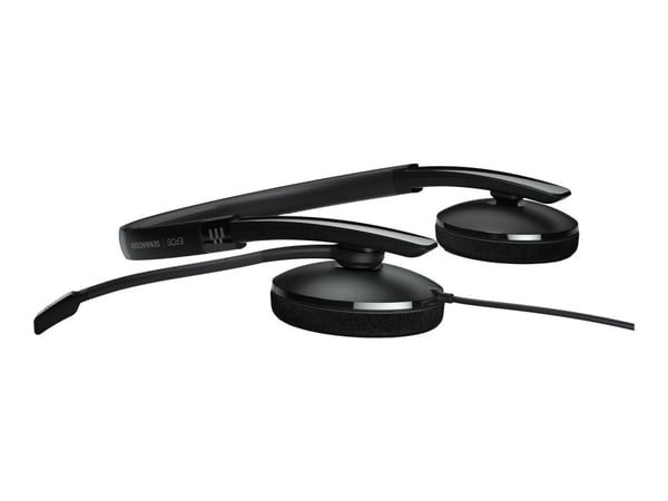 EPOS ADAPT 160 USB-C II - ADAPT 100 Series - hodesett - on-ear - kablet - USB-C - svart - Optimert for UC