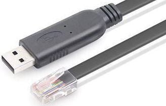 MicroConnect - Datakabel - RJ-45 (hann) til USB (hann) - 1.8 m - svart