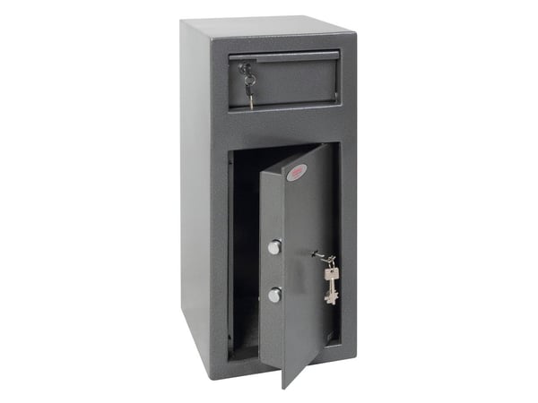 Phoenix Safe Co. SS0992KD, Frittstående safe, Grå, Nøkkel, Stål, Pengeoppbevaring, 250 mm
