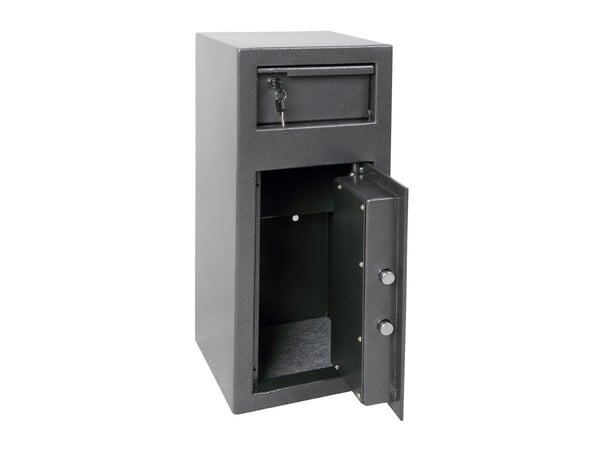 Phoenix Safe Co. SS0992KD, Frittstående safe, Grå, Nøkkel, Stål, Pengeoppbevaring, 250 mm