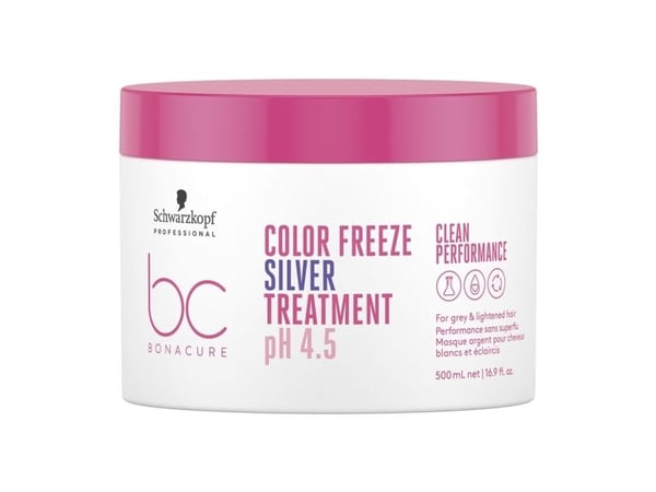 Schwarzkopf Professional BC Bonacure Color Freeze Silver Treatment pH 4.5 Clean Performance 500 ml
