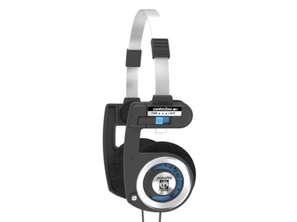 Koss Porta Pro, Langallinen, 15 - 25000 Hz, Musiikki/Päivittäin, 79 g, Kuulokkeet, Musta, Hopea