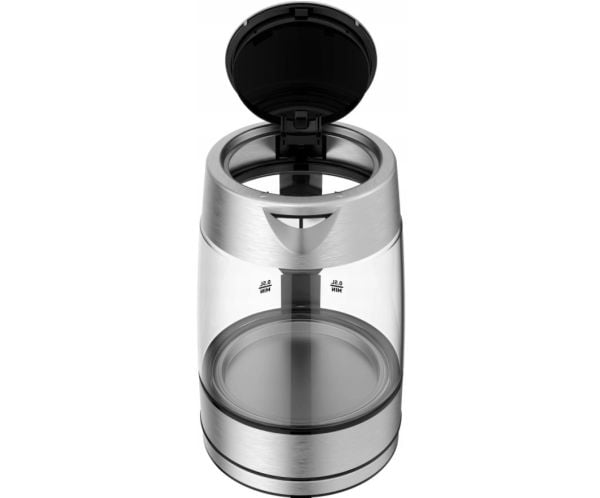 Tefal KI772D, 1,7 L, 2400 W, Rustfritt stål, Transparent, Glass, Vannmåler, Overopphetingsbeskyttelse