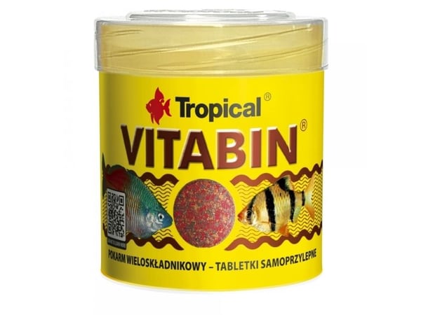 Tropisk Vitabin basfoder för fiskar, flersammansatt 50 ml/36 g