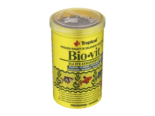 TROPICAL Bio-Vit - fôr til akvariefisk - 1000 ml/200 g
