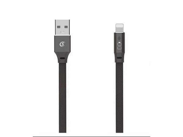 Kabel USB Somostel USB-A - Lightning 1 m Czarny (28315)