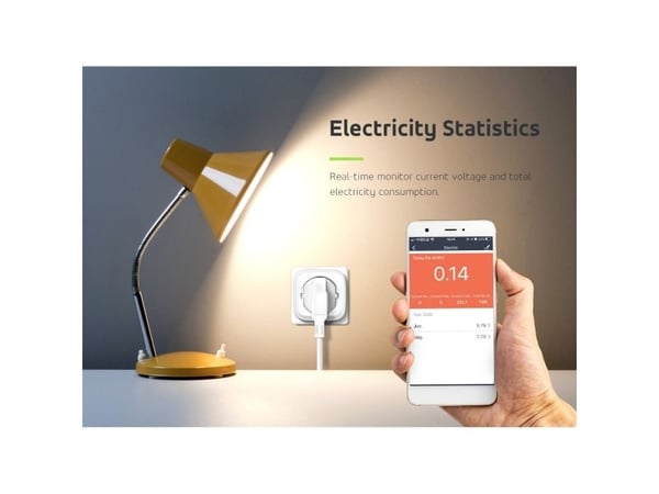 GreenBlue WiFi-fjernstyrt stikkontakt GB720E