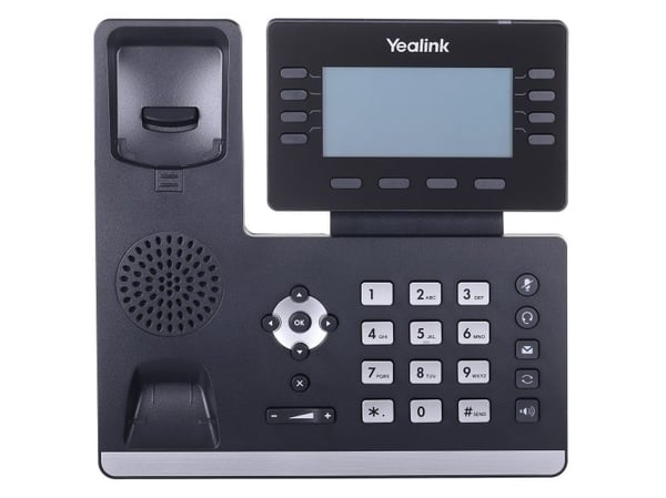 Yealink SIP-T53, IP Phone, Harmaa, Johdollinen puhelin, Pöytä/Seinä, Kanavansisäinen, Kaistan ulkopuolella, SIP-tiedot, 8 linjat