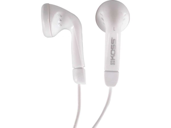 Høretelefoner Koss KE5W Stealth, in-ear, vit