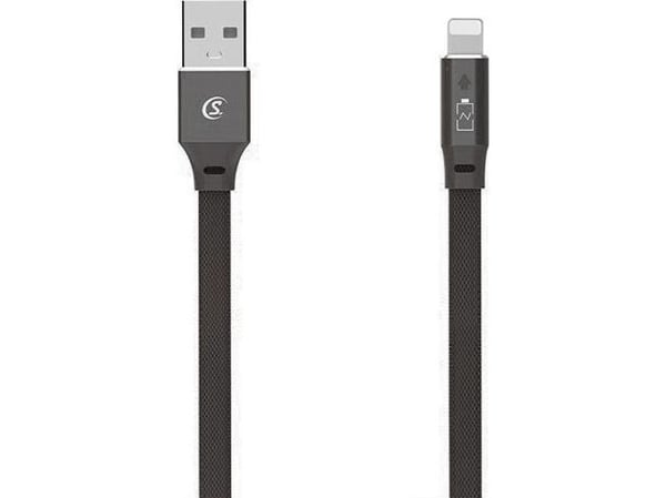 Kabel USB Somostel USB-A - Lightning 1 m Czarny (28315)