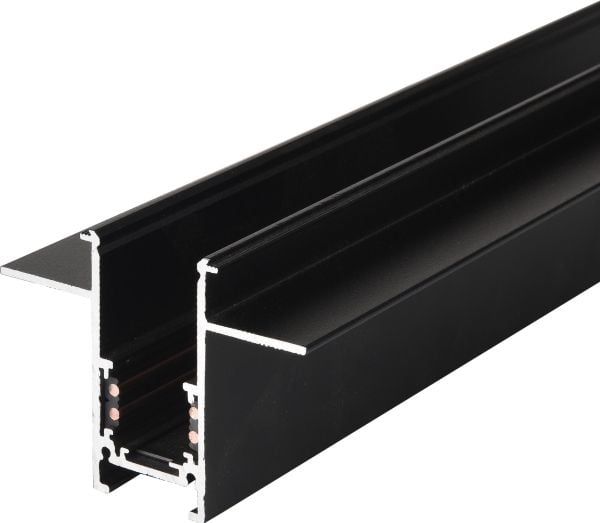 Azzardo skinnebelysning svart 1-faset metall 7cm AZzardo TRACK AZ4650