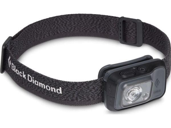 Black Diamond Cosmo 350-R, Hodebåndslommelykt, Grafitt, 1 m, IP67, 350 lm, 10 m