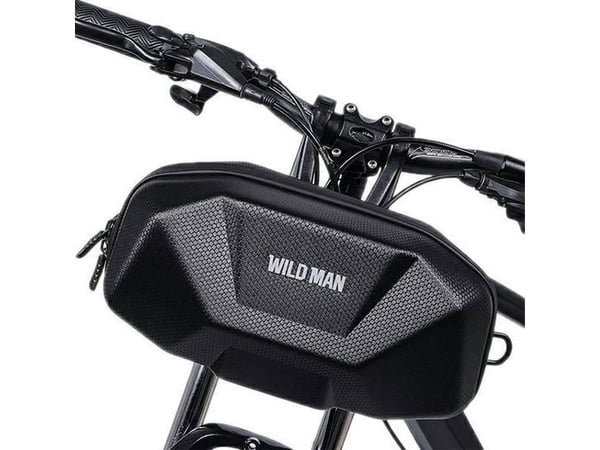 WILDMAN X9 pyörän runkolaukku pyöränkuljetuslaukku musta/musta